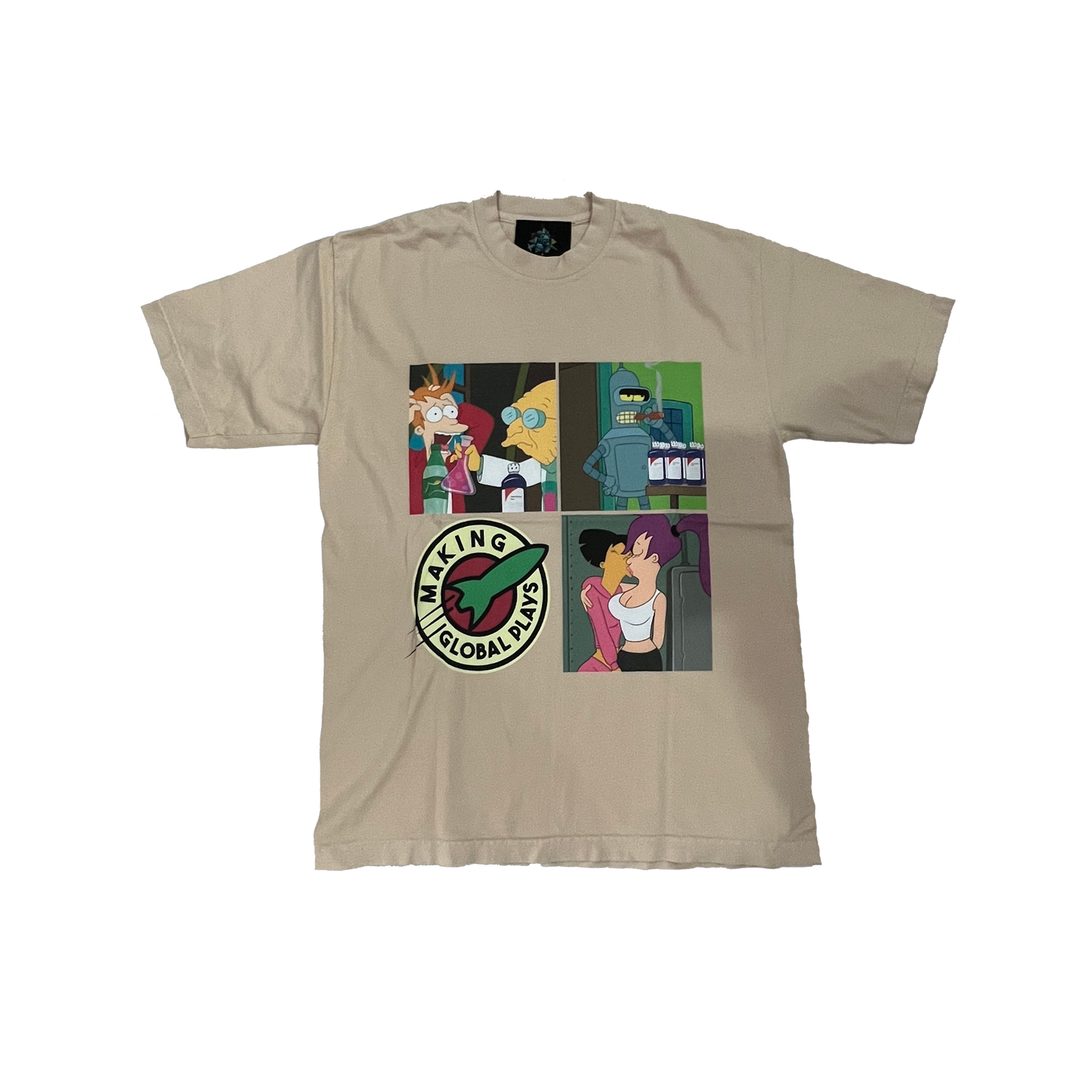 Futurama Shirt Grinder Combo - Tan