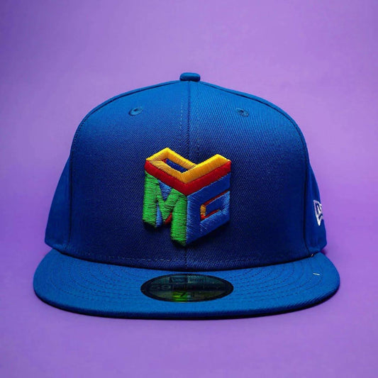 MGP x New Era - Green/Blue/Yellow on BLUE