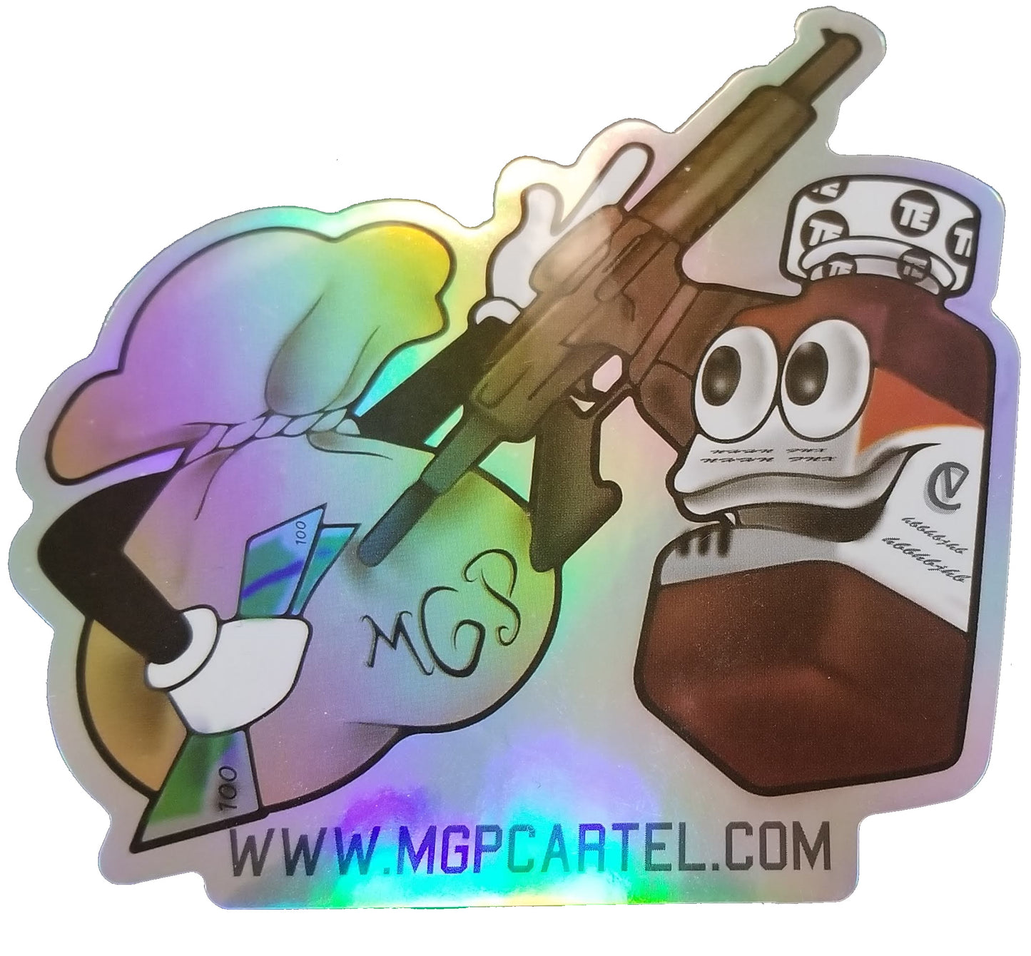 MGP Cartel Launch Sticker - Hologram