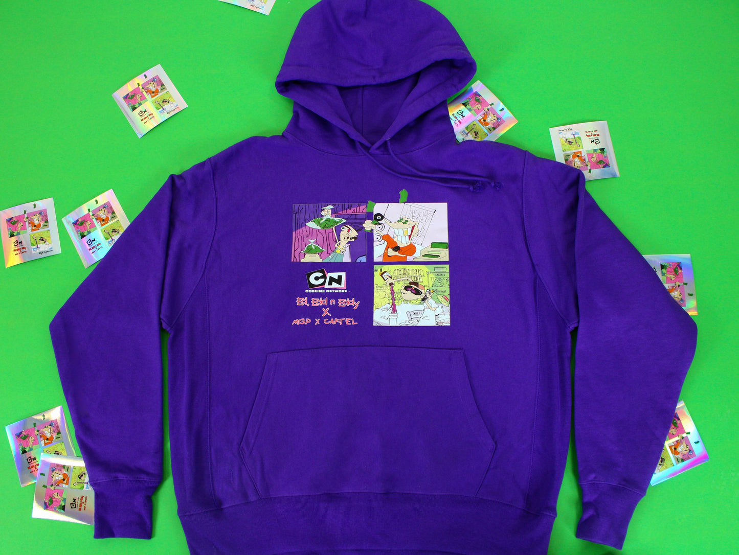 Codeine Network Hoodie Purple